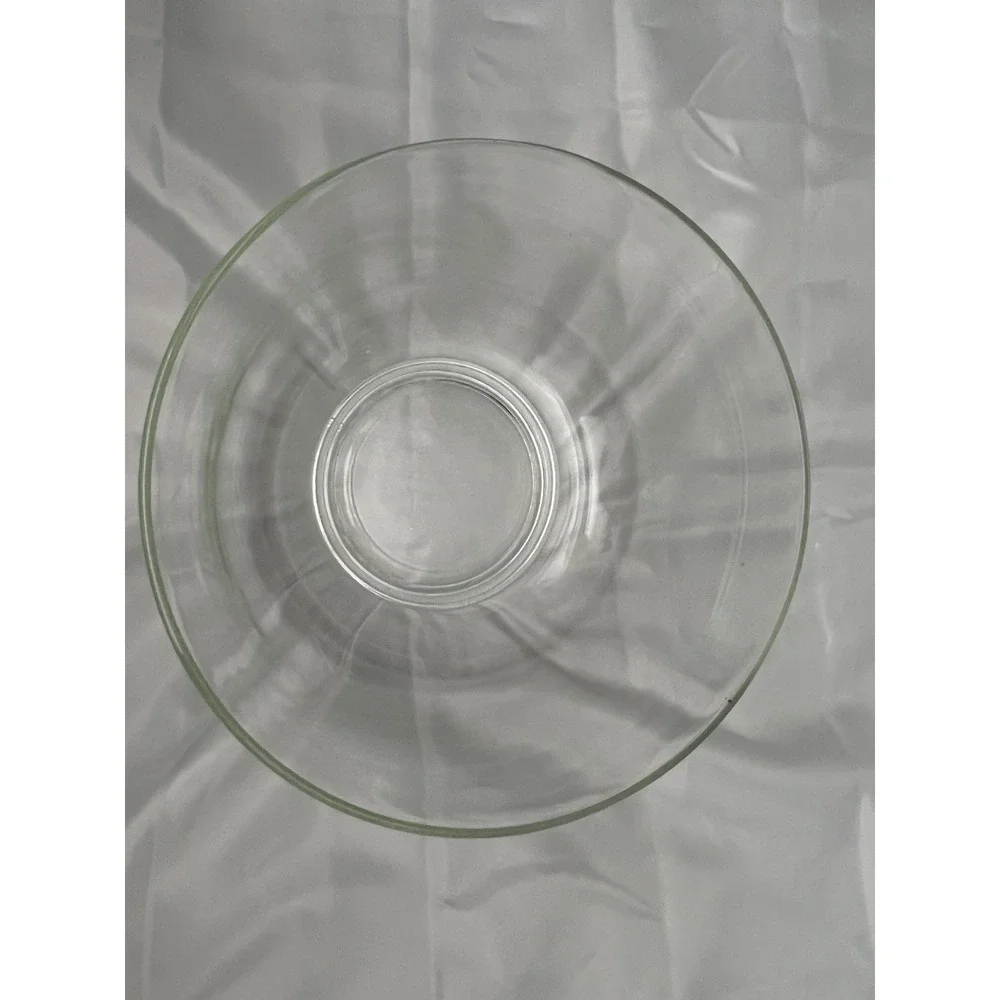 Vintage Heavy‎ Glass Mixing Bowl or Stand Mixer Bowl 5